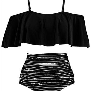 Two piece bathing suit